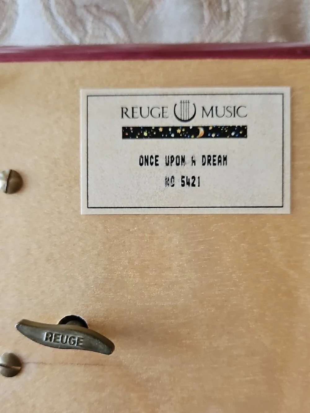Vintage Reuge Swiss Music Box – 